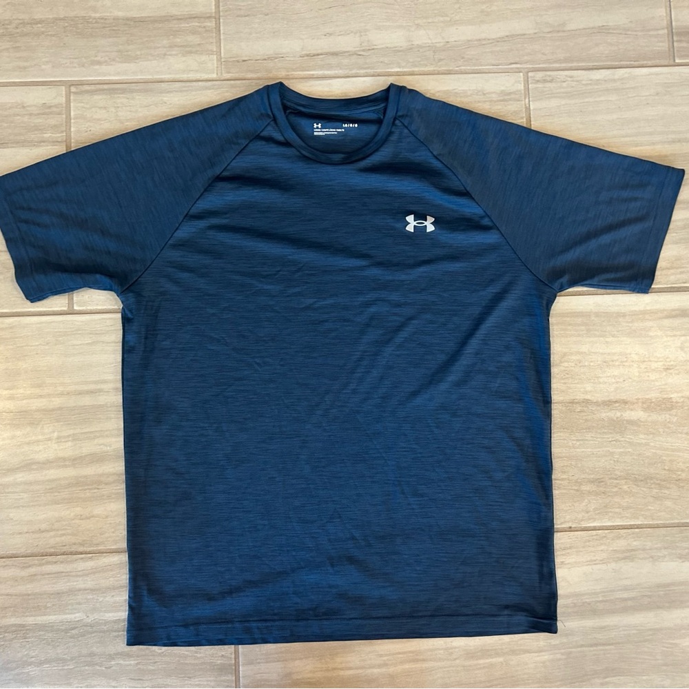 Under Armour Men's Navy Short Sleeve Tee